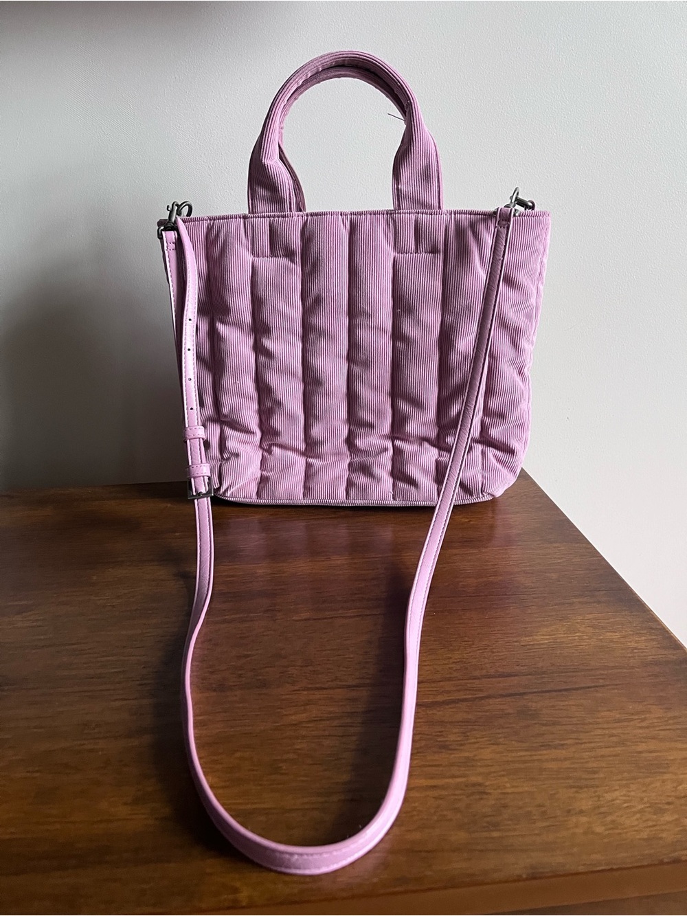 RETRO CORDUROY HANDBAG